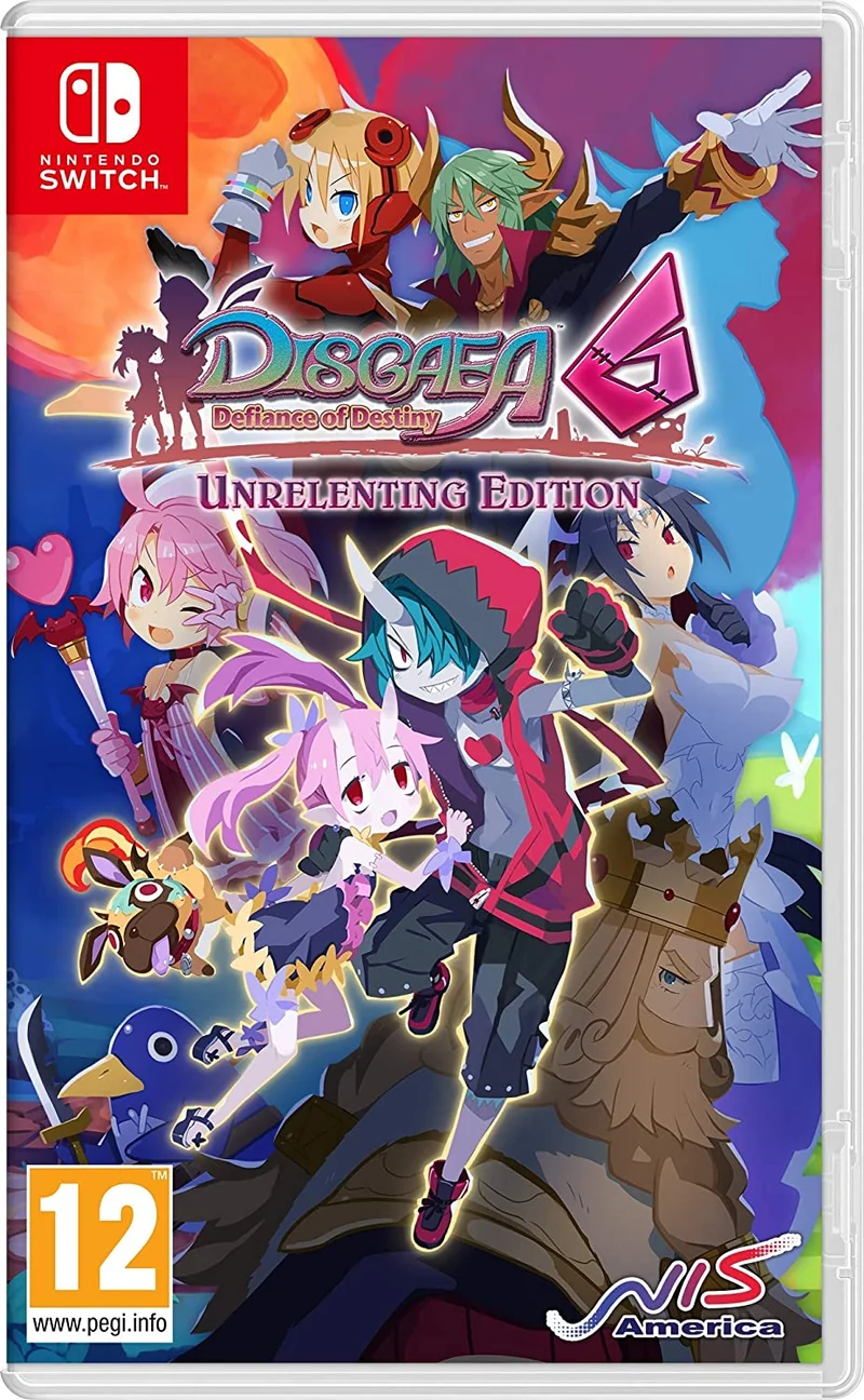 Disgaea 6: Defiance of Destiny – Unrelenting Edition - Nintendo Switch Edizione Regno Unito