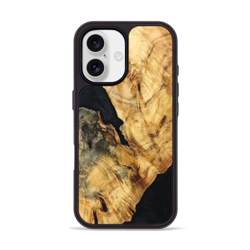 iPhone 17 Wood Phone Case - Jaydin (Wood Burl, 829776)