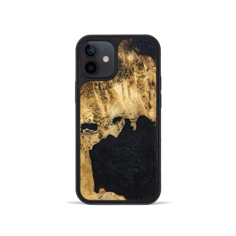 iPhone 12 mini Wood Phone Case - Belle (Wood Burl, 829765)