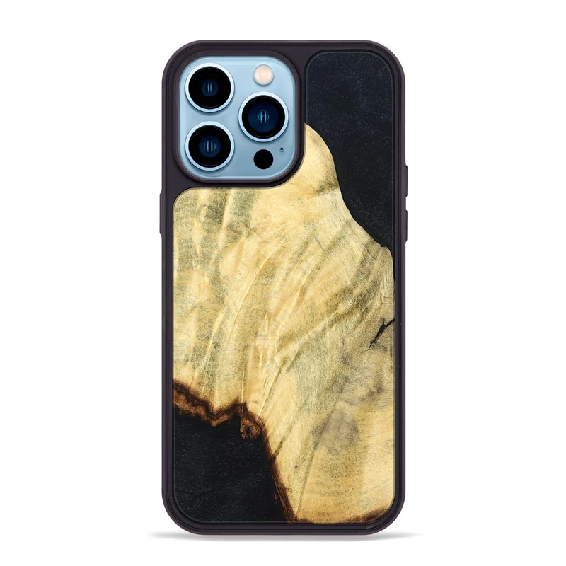 iPhone 14 Pro Max Wood Phone Case - Jarred (Wood Burl, 829750)