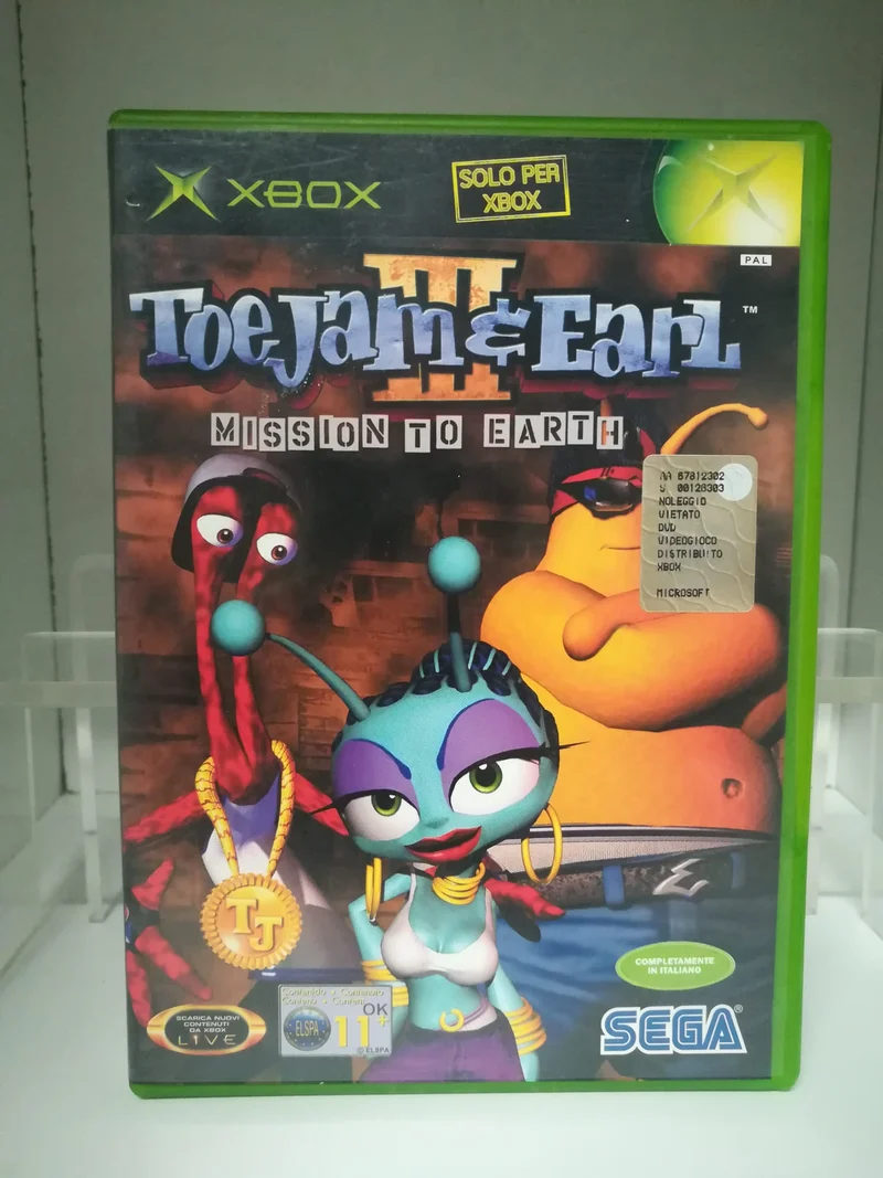 TOEJAM E EARL III XBOX (completamente in italiano -usato garantito)