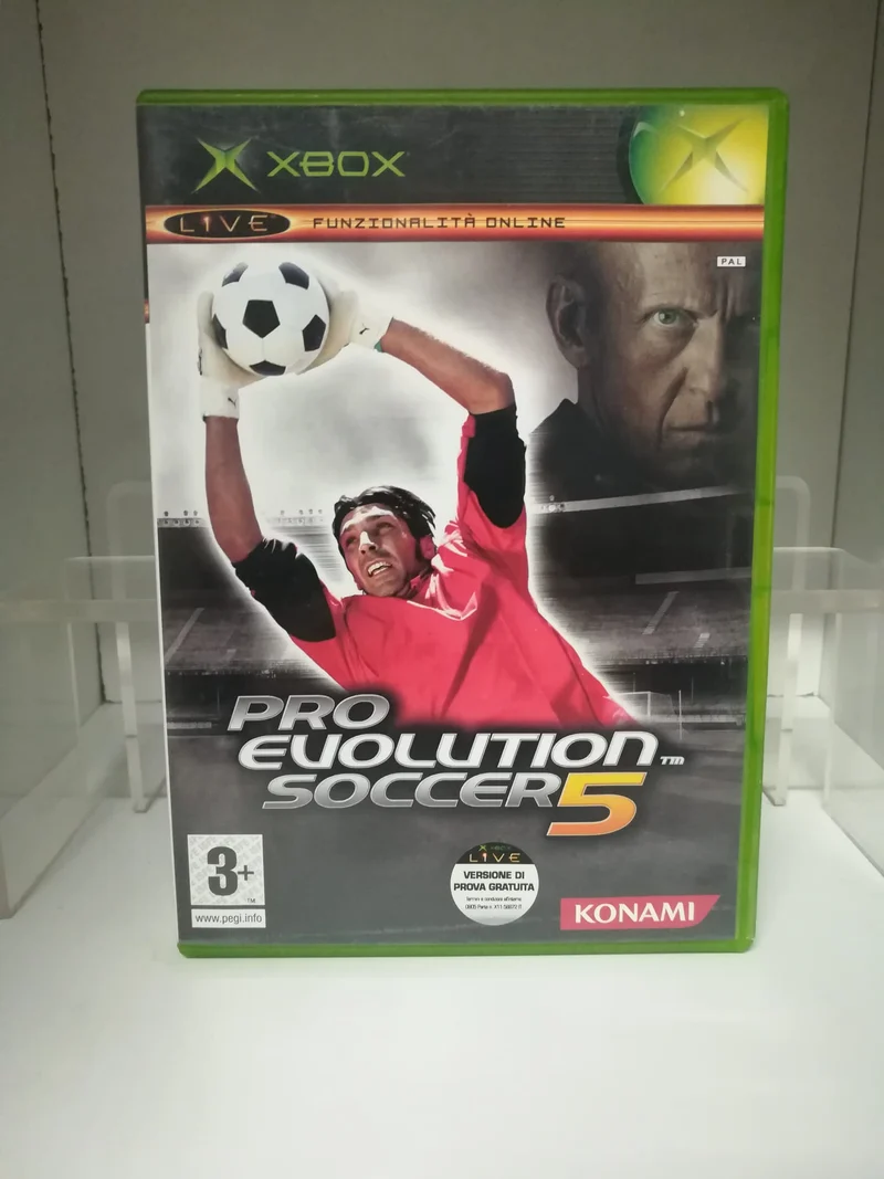 PRO EVOLUTION SOCCER 5 XBOX (versione italiana-usato garantito)
