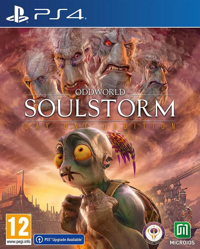 Oddworld: Soulstorm - Day One Oddition Steel Book Edition - PlayStation 4 Edizione Europea