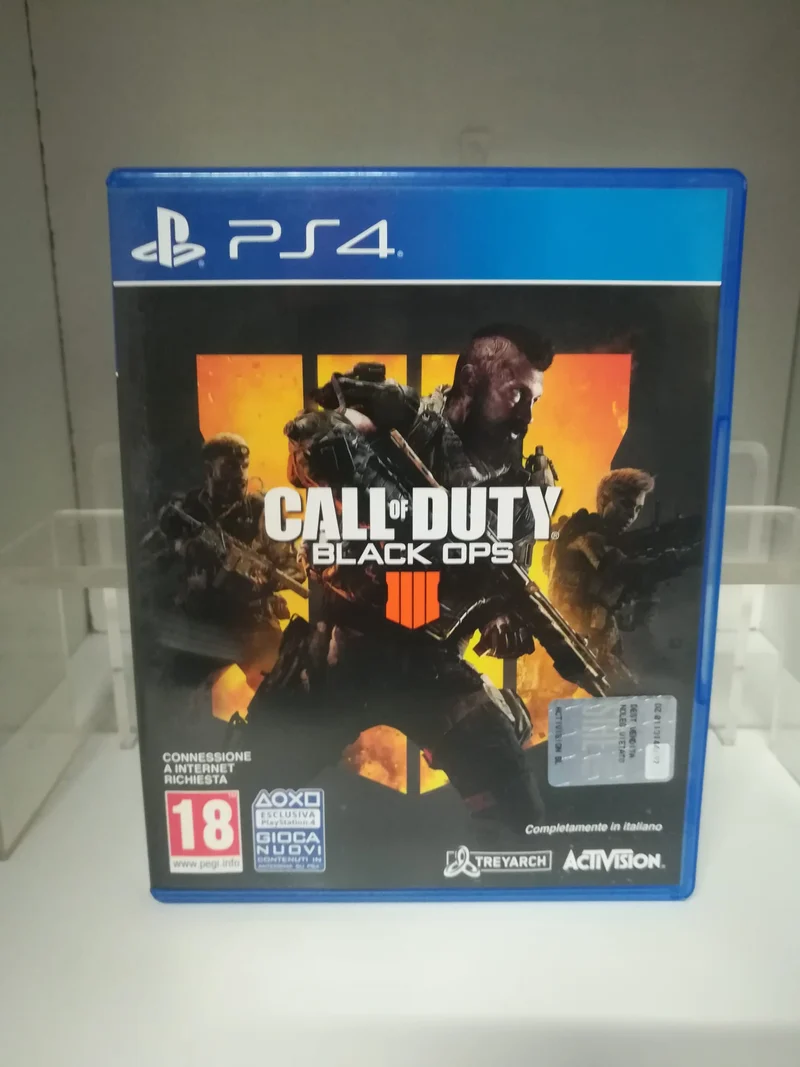 CALL OF DUTY BLACK OPS 4 PS4 (completamente in italiano)(usato garantito)