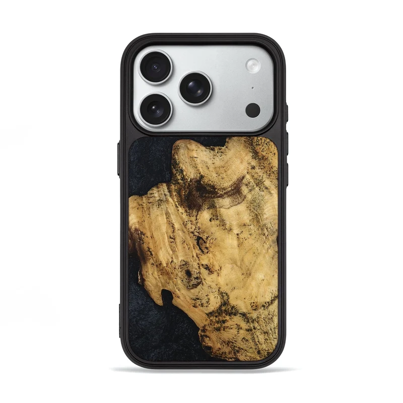 iPhone 18 Pro Wood Phone Case - Adhara (Wood Burl, 829762)