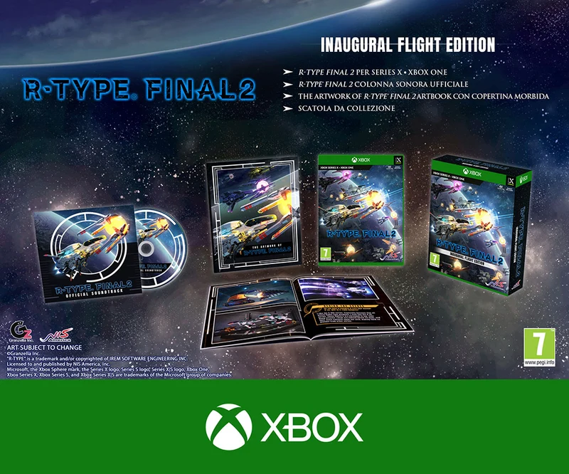 R-Type Final 2 Inaugural Flight Edition Xbox One/Xbox Serie X Edizione Europea