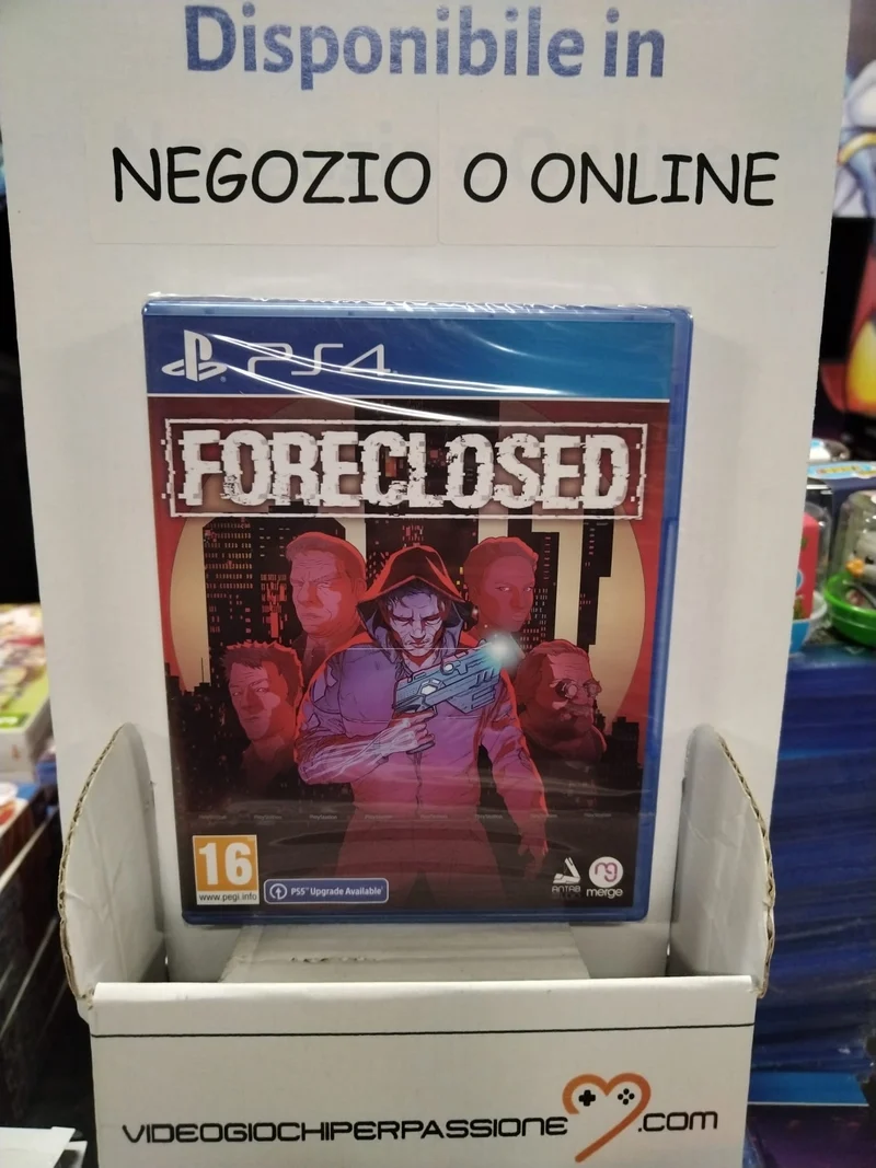 Foreclosed Playstation 4 Edizione Europea