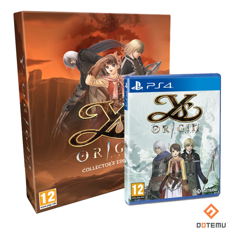 Ys Origin Collector's Edition Playstation 4 Edizione Europea