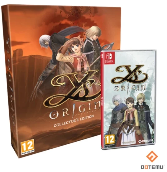 Ys Origins Collector's Edition Nintendo Switch Edizione Europea