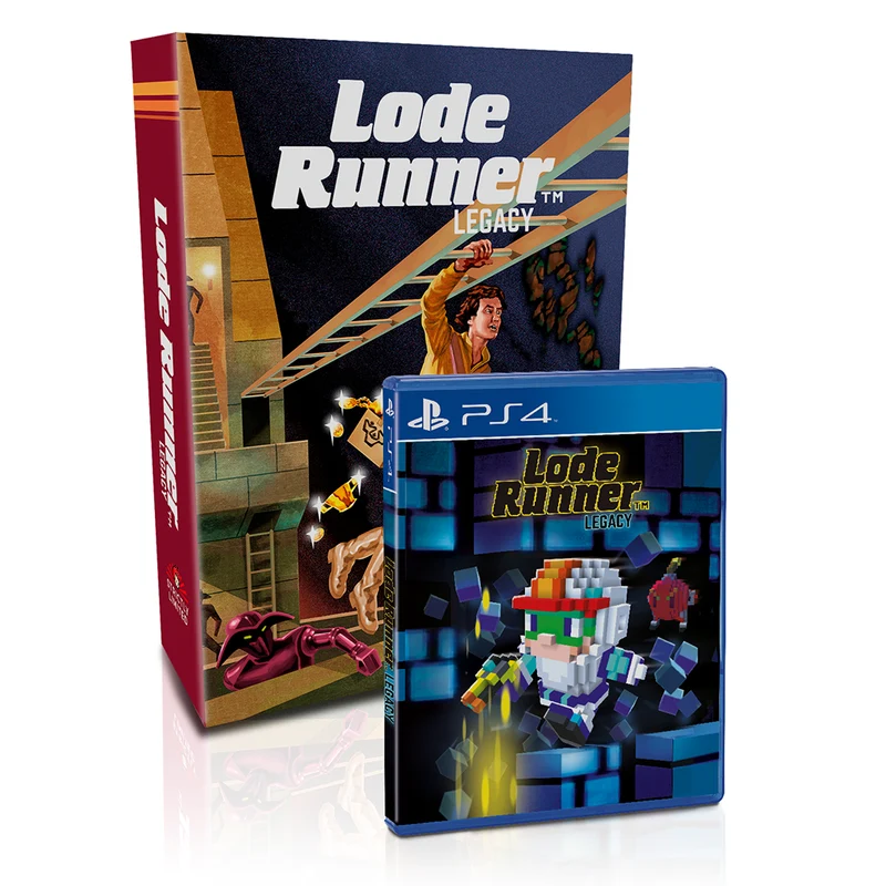 Lode Runner Legacy Collector's Edition Playstation 4 Edizione Regno Unito