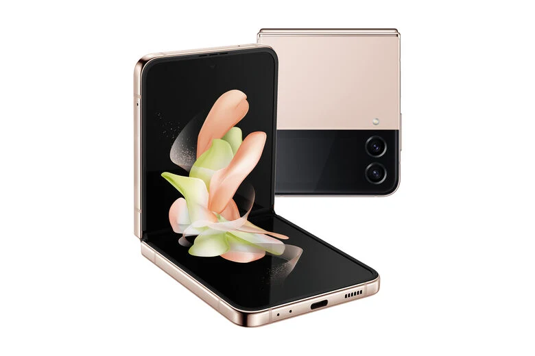 Samsung Galaxy Z Flip4 128GB Pink Gold RAM 8GB Display 1,9" Super AMOLED/6,7" Dynamic AMOLED 2X