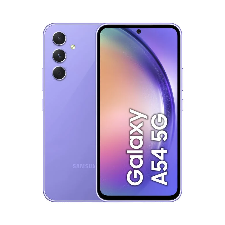 Samsung Galaxy A54 5G Display FHD+ Super AMOLED 6.4”, Android 13, 8GB RAM, 128GB, Doppia SIM, Batteria 5.000 mAh, Awesome Violet
