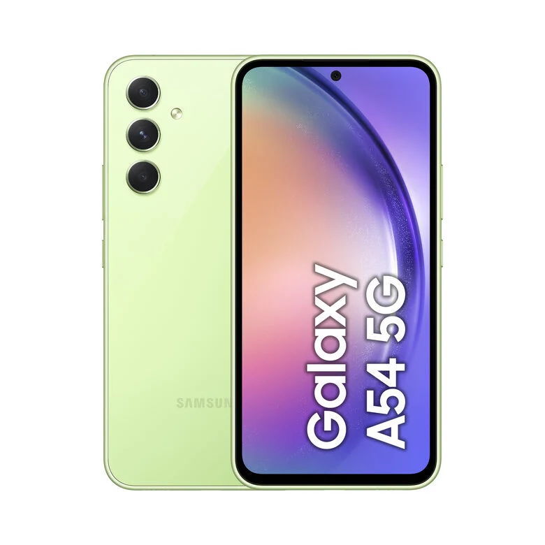 Samsung Galaxy A54 5G Display FHD+ Super AMOLED 6.4”, Android 13, 8GB RAM, 128GB, Doppia SIM, Batteria 5.000 mAh, Awesome Lime