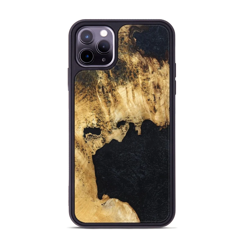 iPhone 11 Pro Max Wood Phone Case - Belle (Wood Burl, 829765)
