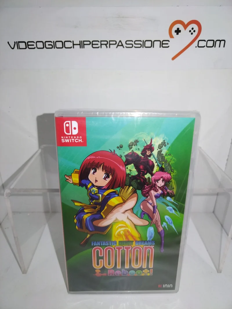 Cotton REBOOT Nintendo Switch Edizione Europea Numerata individualmente.