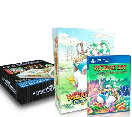 Wonder Boy : Asha In Monster World Mega Collector's Edition - Playstation 4 Edizione Europea