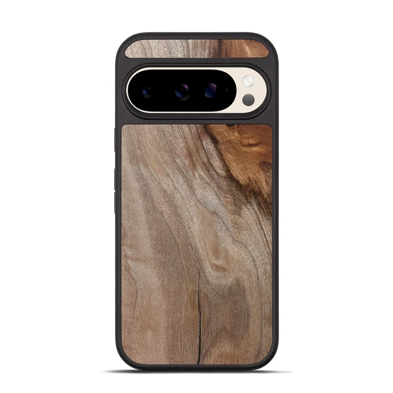 Pixel 10 Pro Wood Phone Case - Hakeem (Wood Burl, 829760)