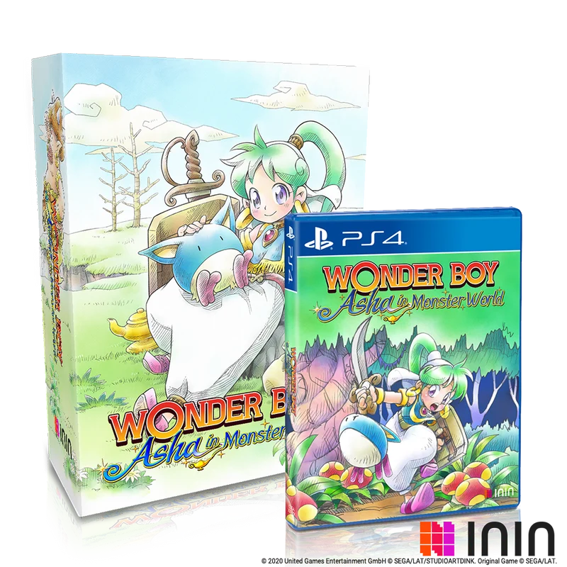 Wonder Boy : Asha In Monster World Collector's Edition - Playstation 4 Edizione Europea