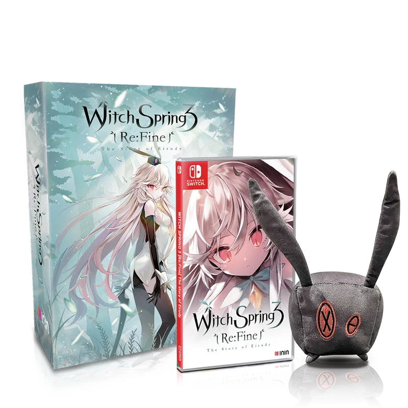 WitchSpring 3 Re: fine - The Story of Eirudy Collector's Edition Plushie Bundle - Nintendo Switch Edizione Europea