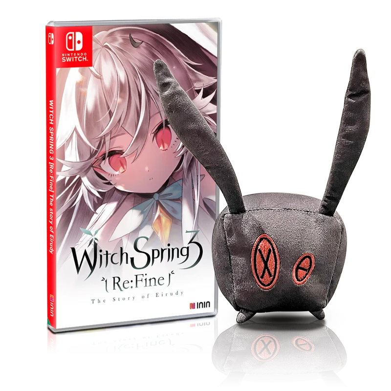 WitchSpring 3 Re: fine - The Story of Eirudy Plushie Bundle - Nintendo Switch Edizione Europea