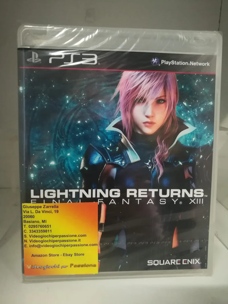 LIGHTNING RETURNS FINAL FANTASY XIII PLAYSTATION 3 EDIZIONE ITALIANA