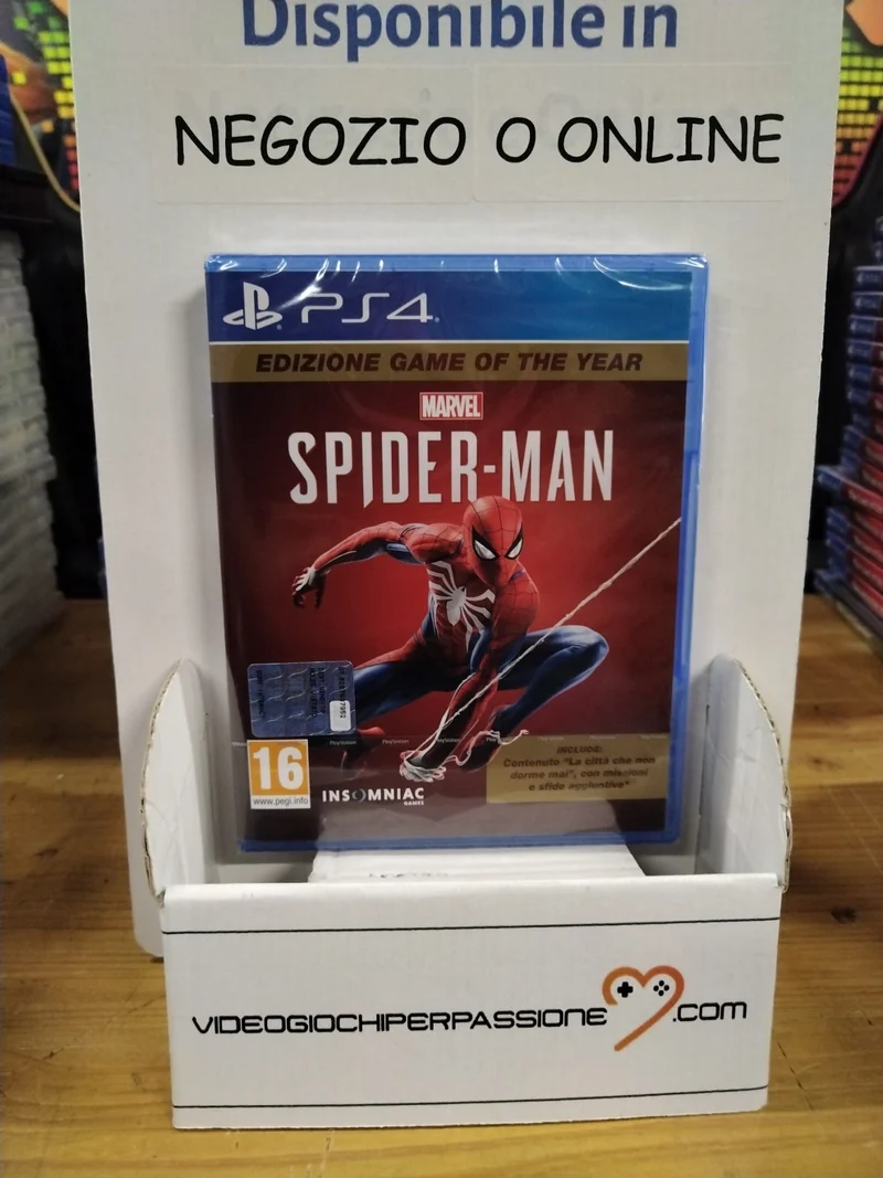 Marvel Spider-Man Playstation 4 Edizione GAME OF THE YEAR (italiana)