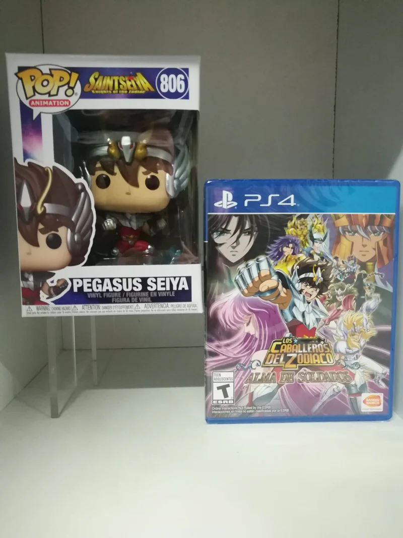 Saint Seiya Soldiers' Soul I cavalieri dello zodiaco -PS4 (versione sud america)+POP! FUNKO