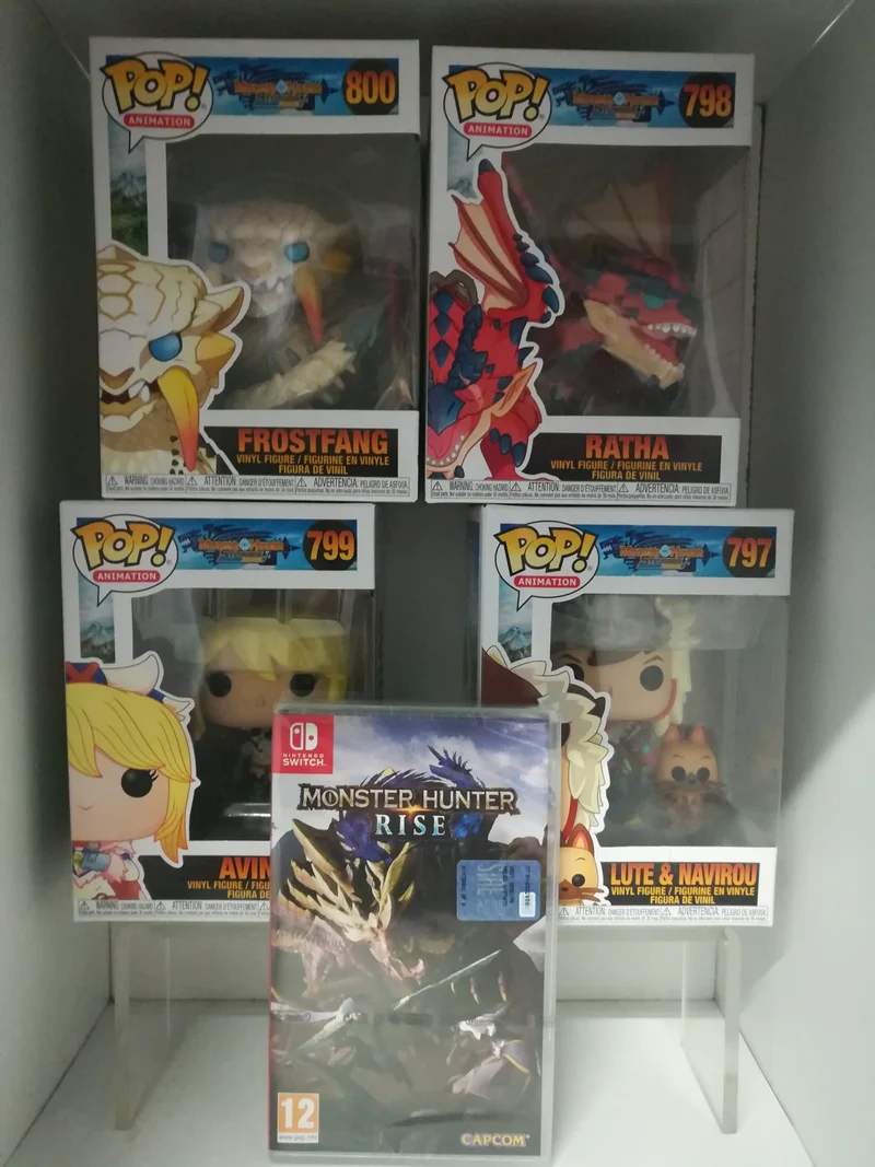 Monster Hunter Rise Nintendo Switch Edizione Italiana+4-POP! FUNKO Monster Hunter