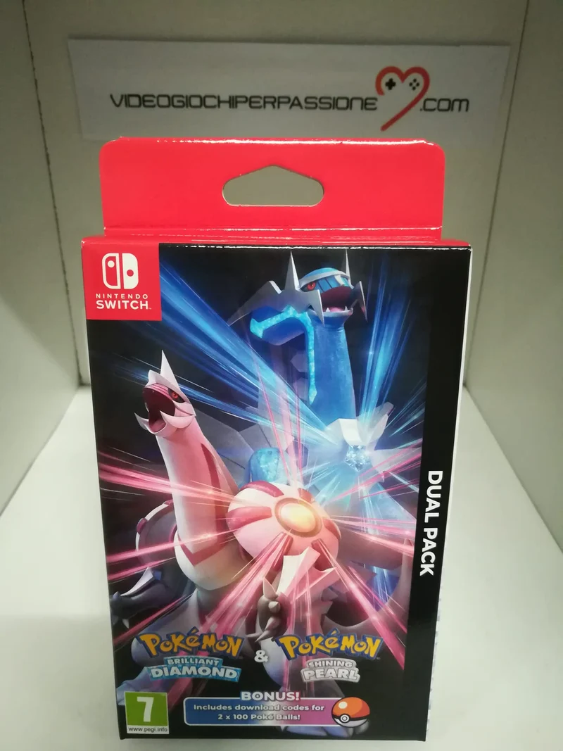 Pokemon Perla Splendente + Pokemon Diamante Lucente DUAL PACK