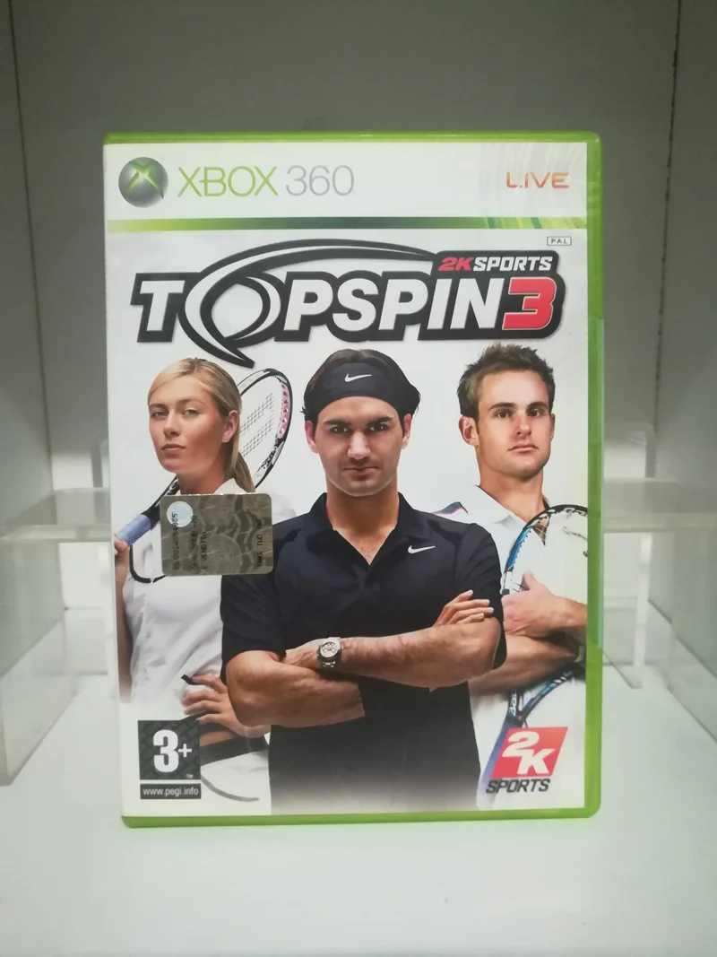 TOP SPIN 3 XBOX 360 (usato garantito)