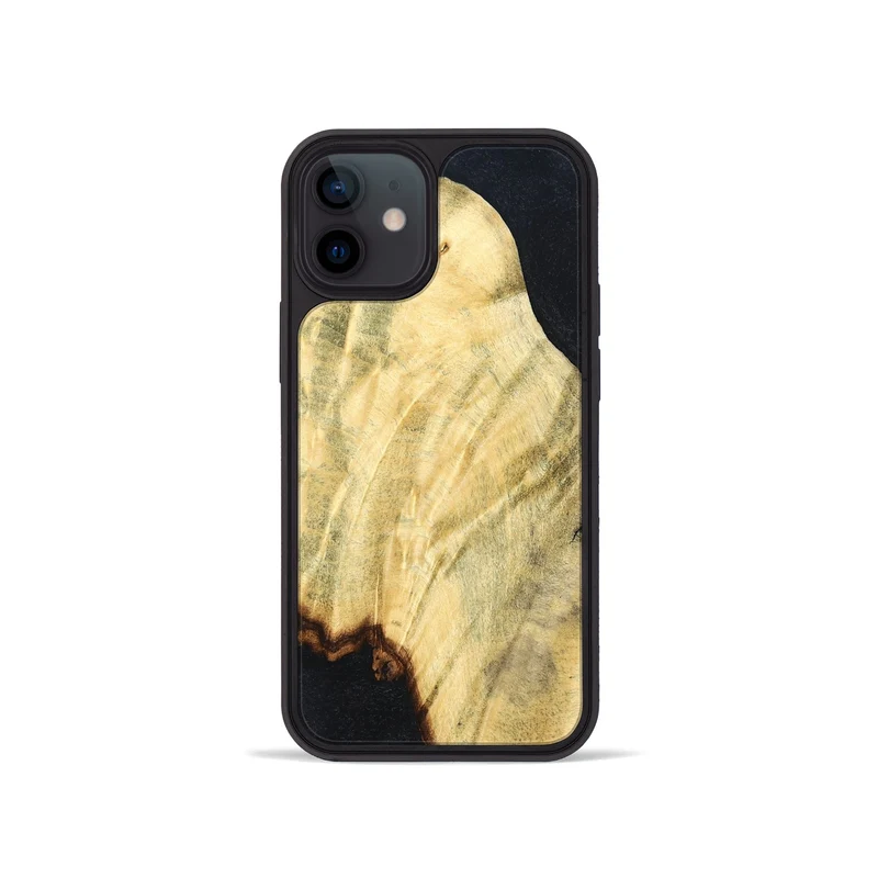 iPhone 12 mini Wood Phone Case - Jarred (Wood Burl, 829750)