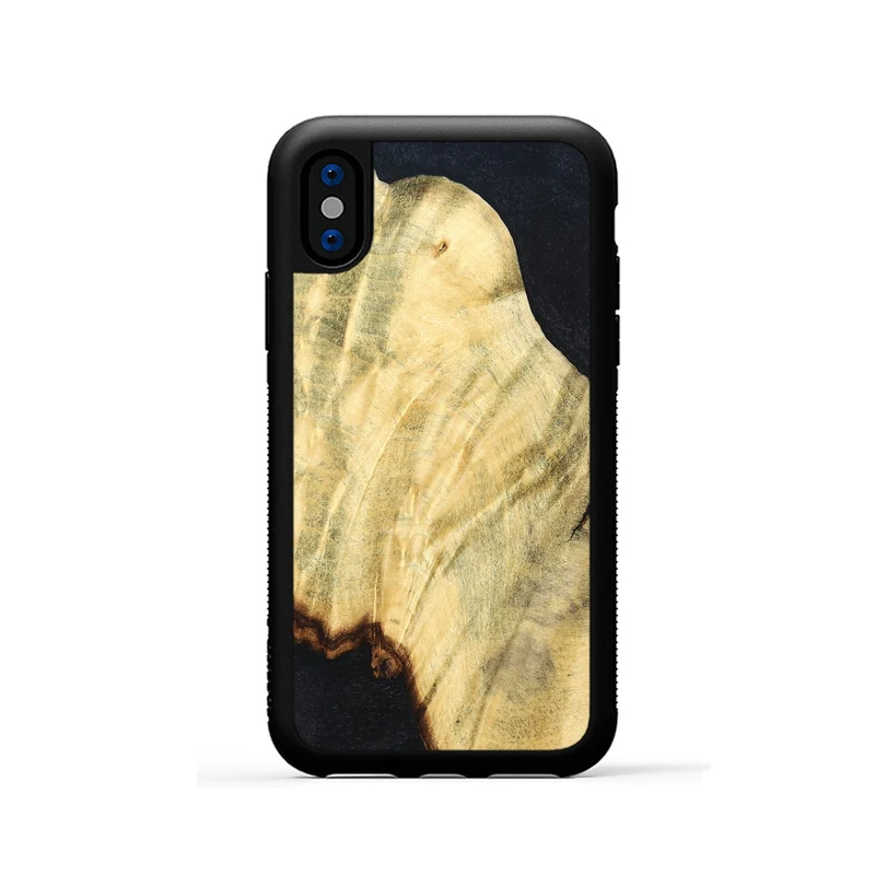 iPhone Xs Wood Phone Case - Jarred (Wood Burl, 829750)