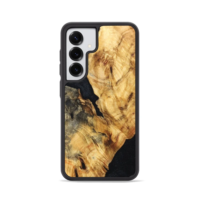 Galaxy S25 Wood Phone Case - Jaydin (Wood Burl, 829776)