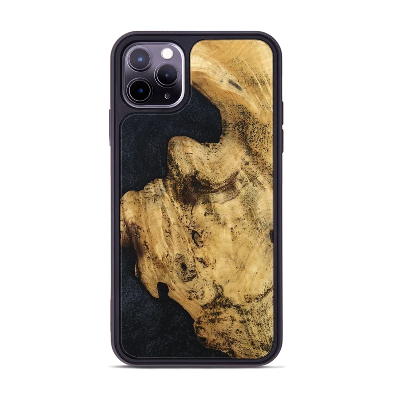 iPhone 11 Pro Max Wood Phone Case - Adhara (Wood Burl, 829762)