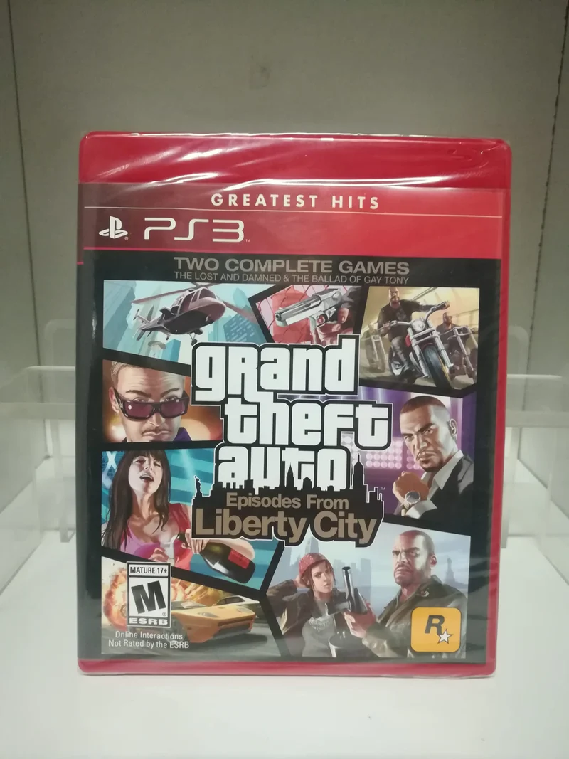 GRAND THEFT AUTO EPISODE FROM LIBERTY CITY PS3 (versione americana con italiano)