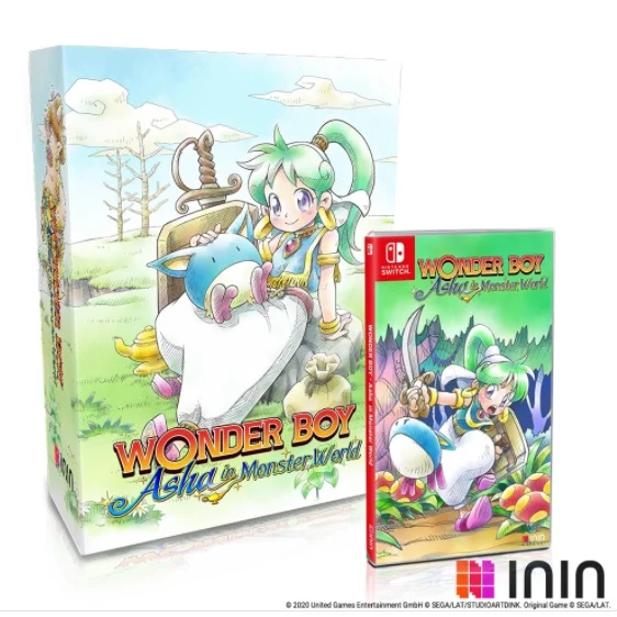 Wonder Boy : Asha In Monster World Collector's Edition - Nintendo Switch Edizione Europea