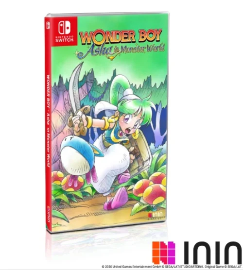 Wonder Boy : Asha In Monster World - Nintendo Switch Edizione Europea