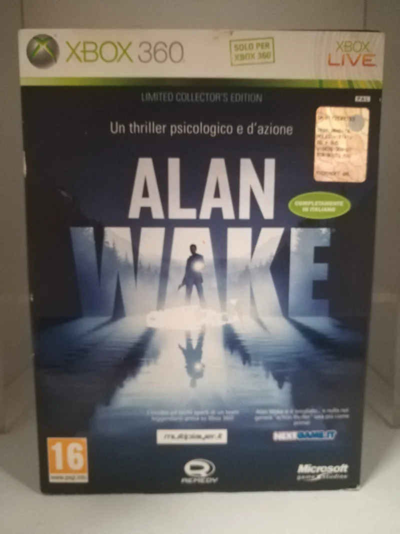 ALAN WAKE limited collector's edition XBOX 360 (usato garantito)
