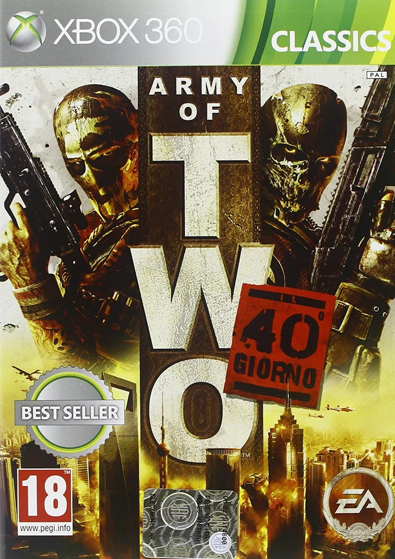 ARMY OF TWO : IL 40 GIORNO XBOX 360 (nuovo versione italiano)