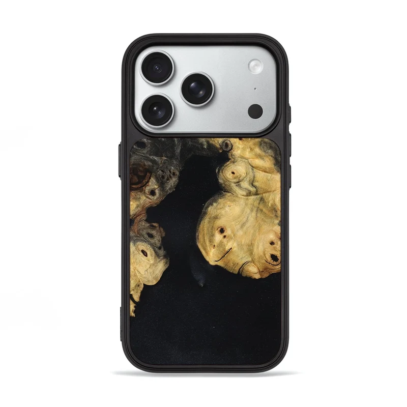 iPhone 18 Pro Wood Phone Case - Vanesa (Wood Burl, 829767)