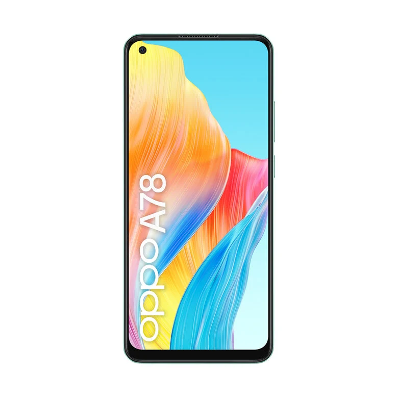 OPPO A78 4G Smartphone, AI Doppia fotocamera 50+2MP, Selfie 8MP, Display 6.43” 90HZ AMOLED FHD+, 5000mAh, RAM 8(Esp 4GB/6GB/8GB)+ROM 128GB (esp1TB), IP54, Supporto Auto [Versione Italia], Aq