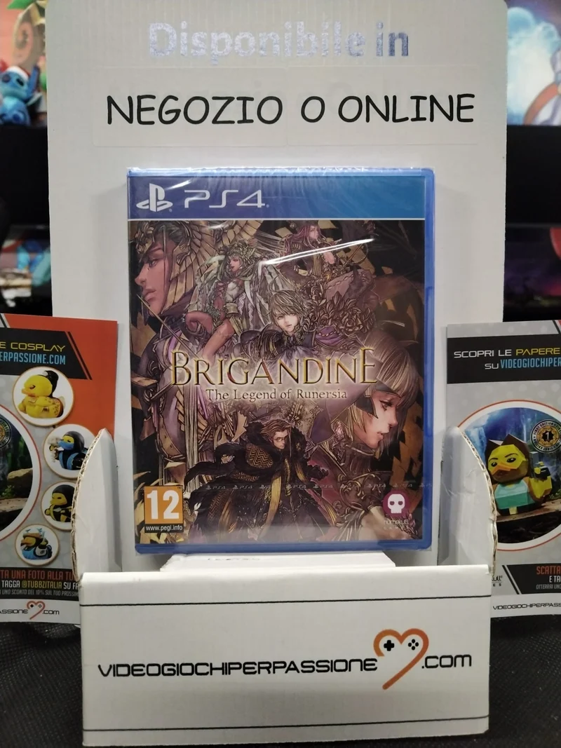 Brigandine: The Legend of Runersia Playstation 4 Edizione Europea