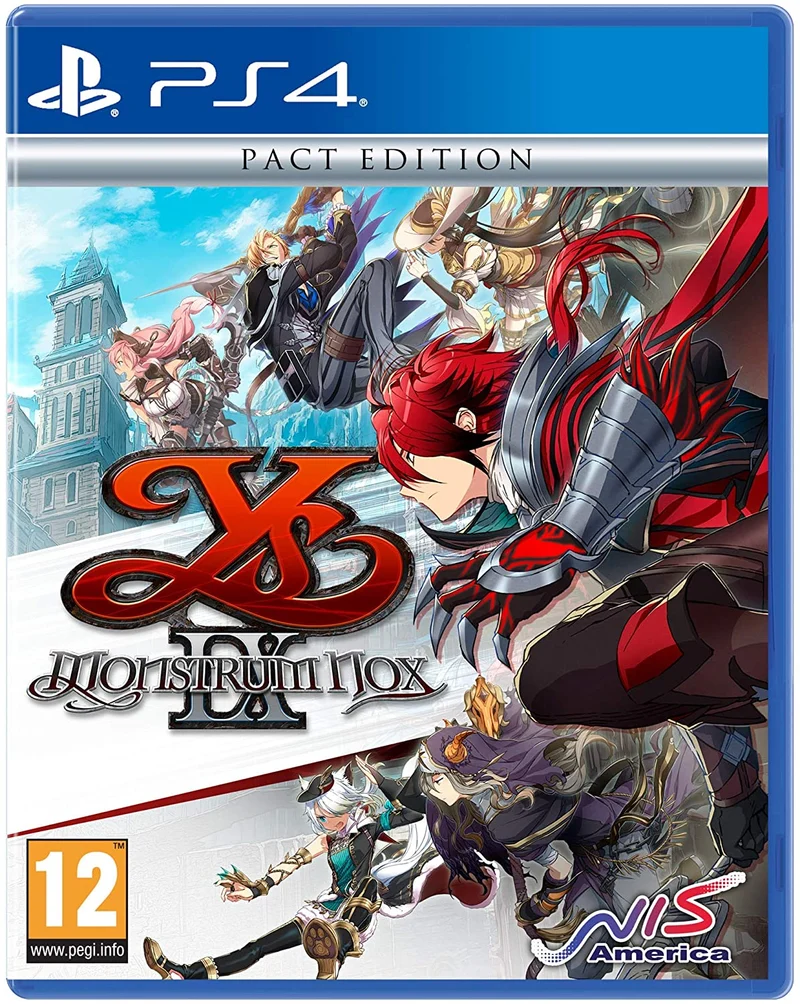 Ys IX: Monstrum Nox - Pact Edition Playstation 4 Edizione Europea