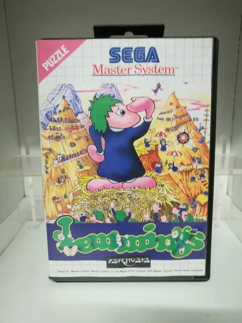 LEMMINGS SEGA MASTER SYSTEM (NUOVO versione europea)