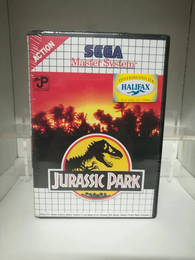JURASSIC PARK SEGA MASTER SYSTEM (NUOVO versione europea)