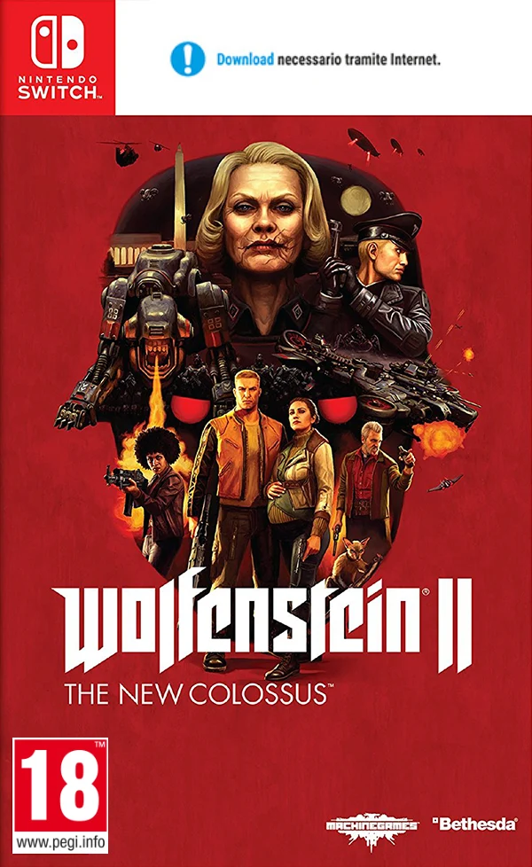 Wolfenstein II: The New Colossus - Nintendo Switch Edizione Europea