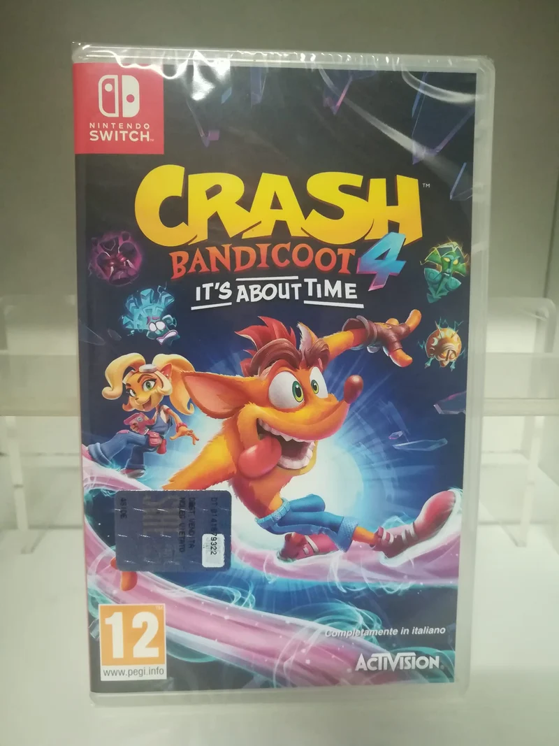 Crash Bandicoot 4 - It's About Time Nintendo Switch Edizione Italiana