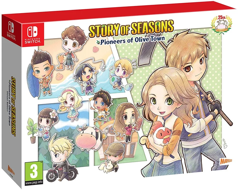 Story of Seasons: Pioneers of Olive Town Deluxe Edition Nintendo Switch Edizione Europea