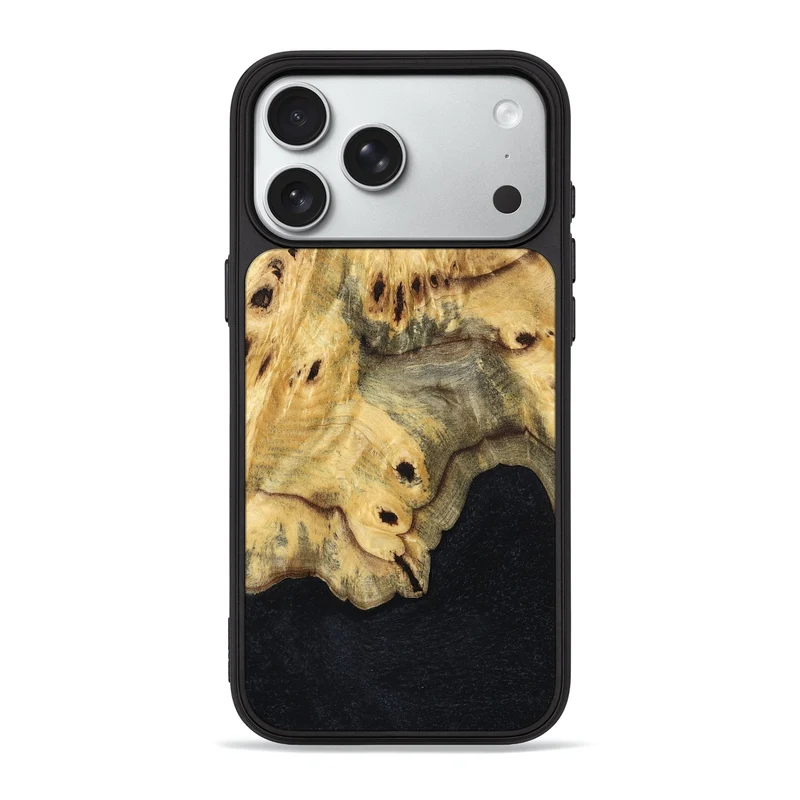 iPhone 18 Pro Max Wood Phone Case - Eliezer (Wood Burl, 829763)