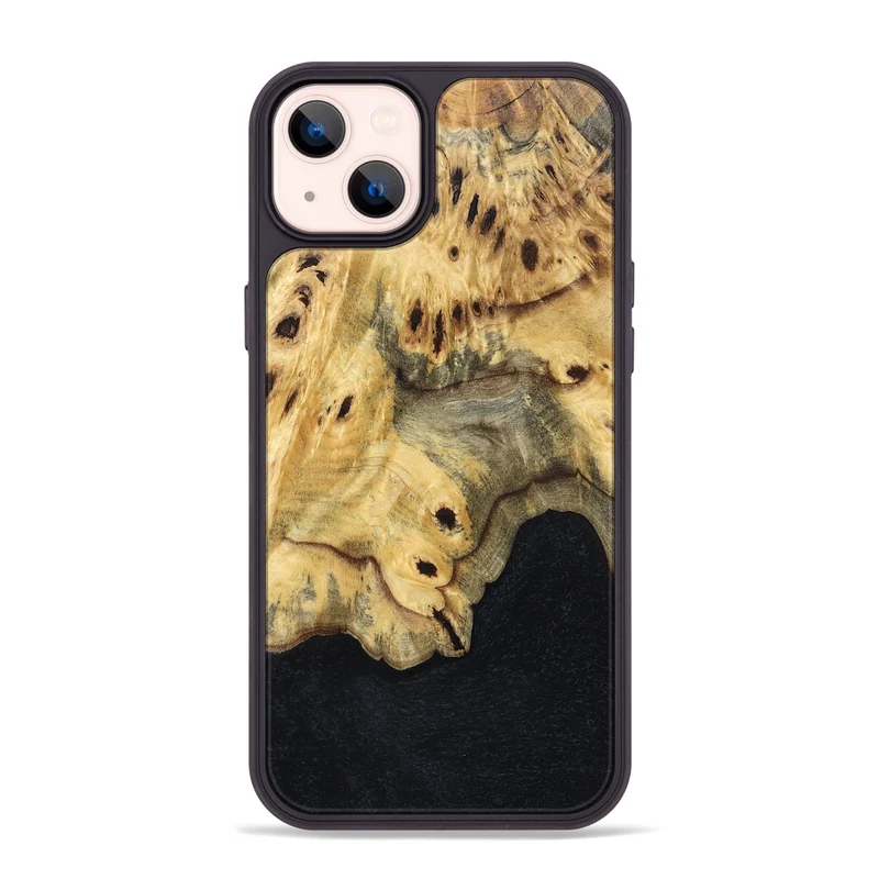 iPhone 14 Plus Wood Phone Case - Eliezer (Wood Burl, 829763)